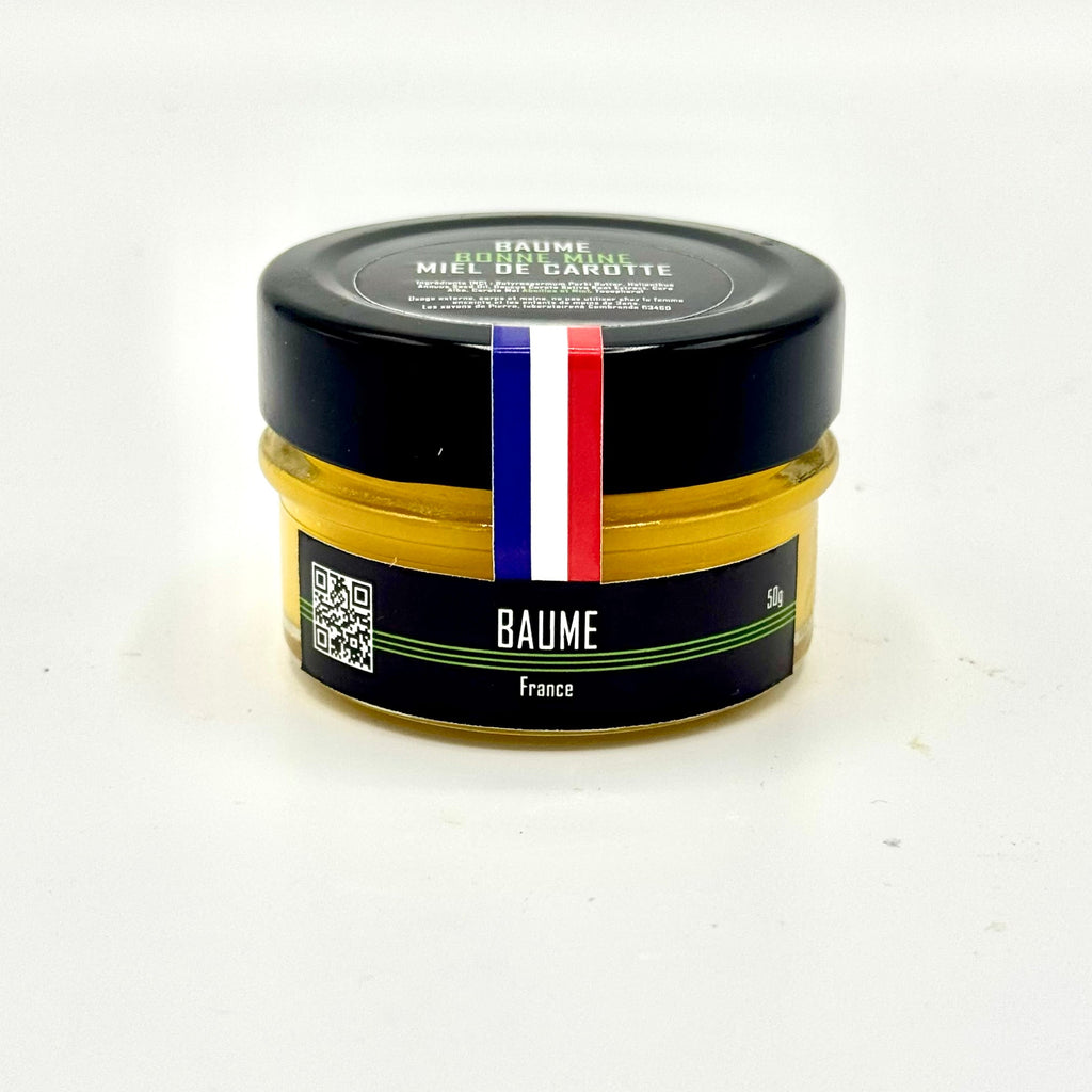 Baume Bonne Mine Miel de Carotte & Extrait de Carotte – Fabrication Française