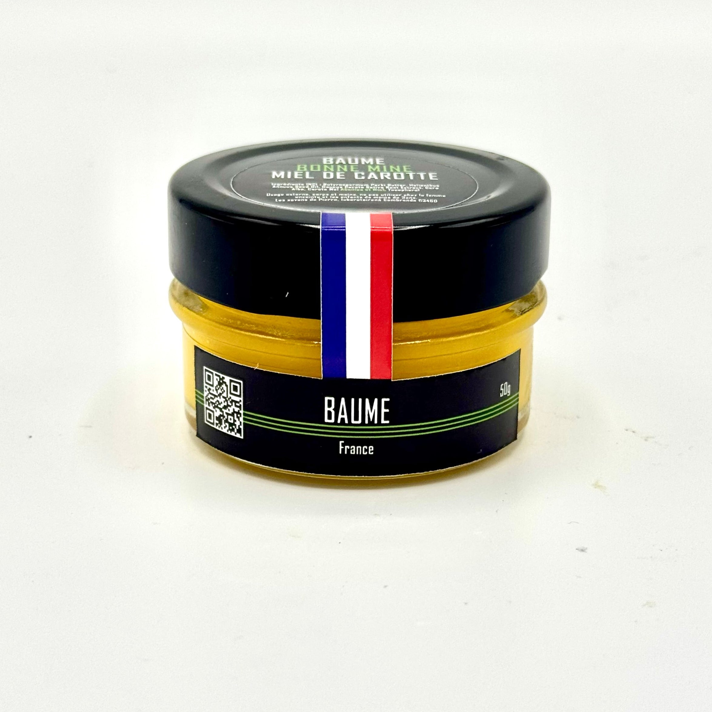 Baume Bonne Mine Miel de Carotte & Extrait de Carotte – Fabrication Française