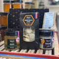 Coffret Cadeau Miel Artisanat Local - "Merci Maître & Maîtresse"