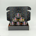 Principale (Fiche produit) :
Coffret dégustation de 6 pots de miel français Abeilles & Miel — Sapin, Thym, Tournesol, Oignon, Carotte et Châtaignier.
