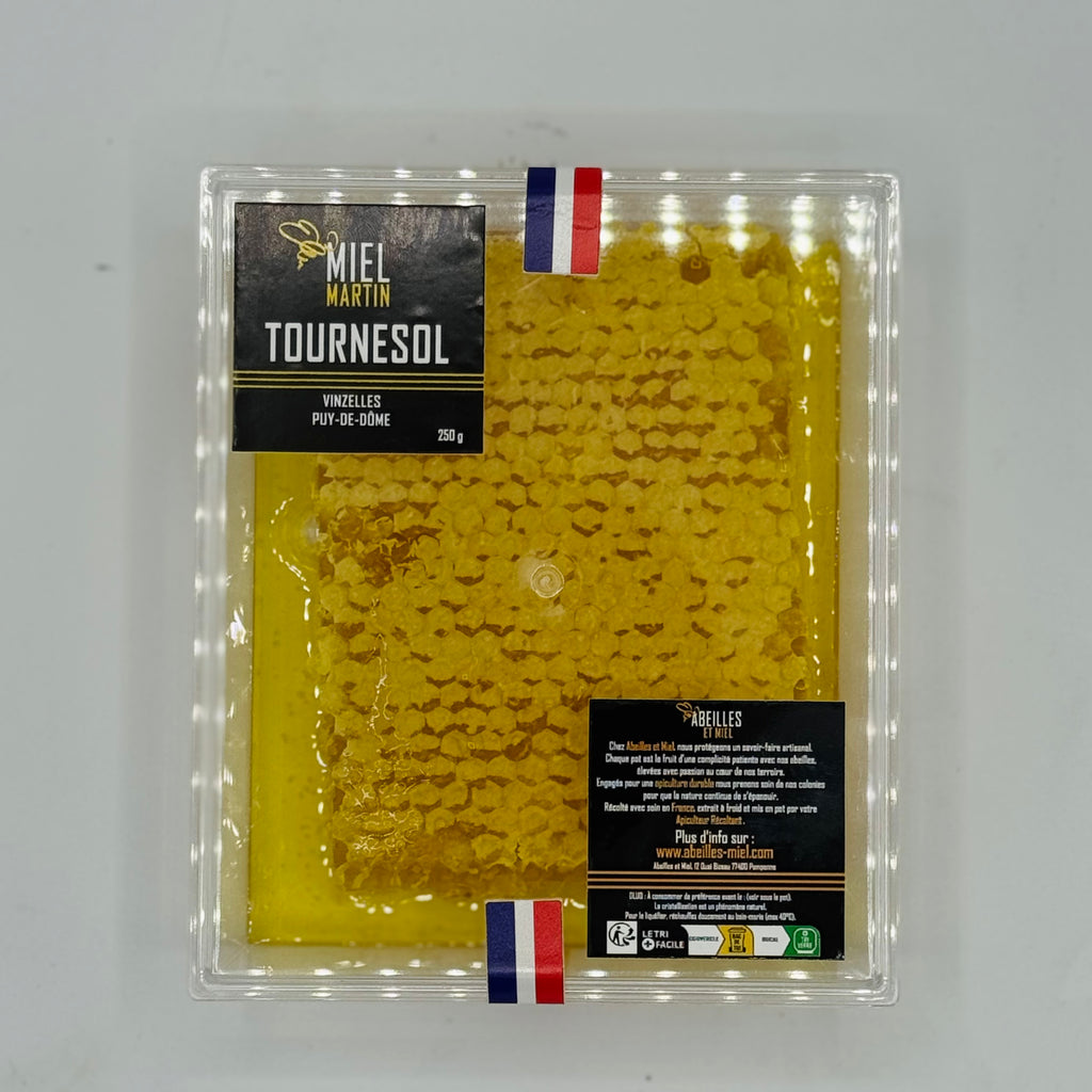 Miel de Tournesol en rayon 500g