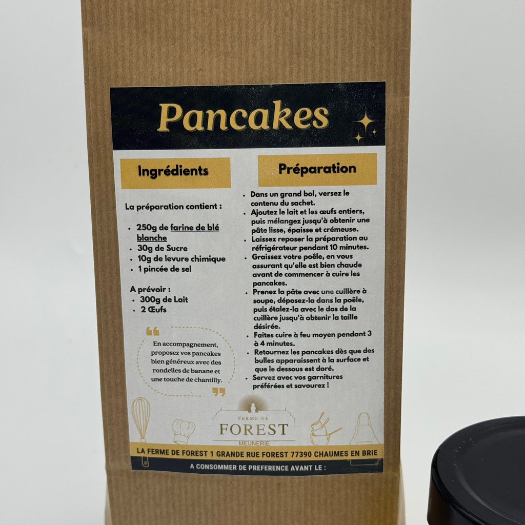 Duo Petit-Déjeuner Gourmand : Préparation Pancakes (290g) & Miel d'Acacia (250g)
