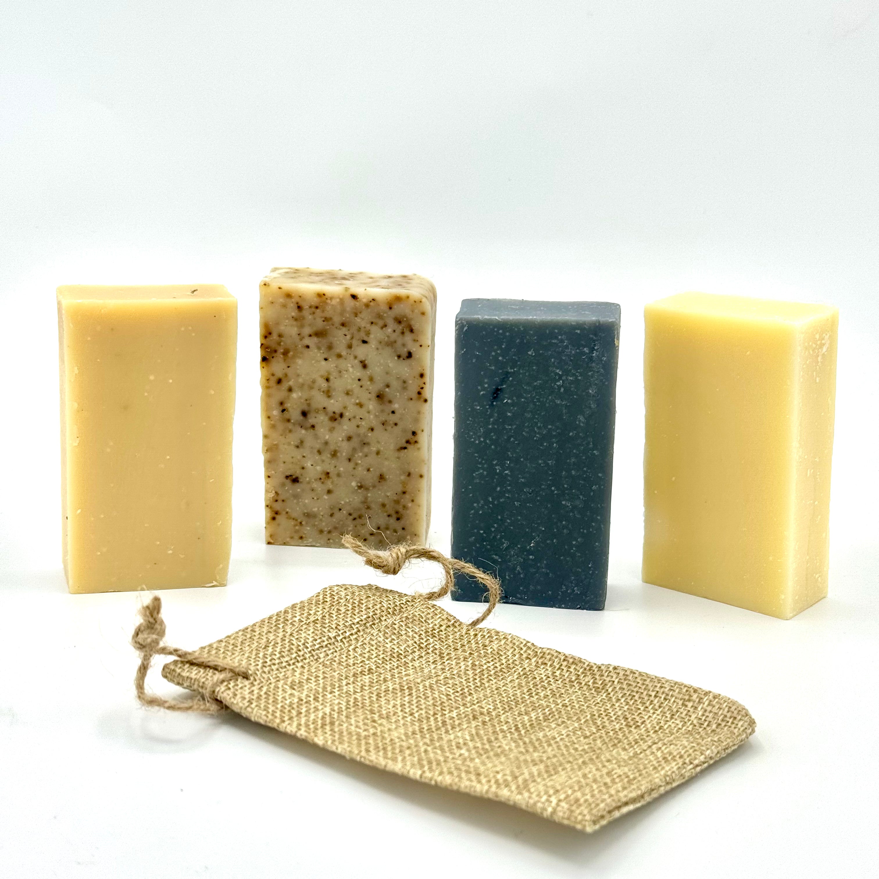 Savon au miel & charbon végétal activé – Saponification à froid (100g)