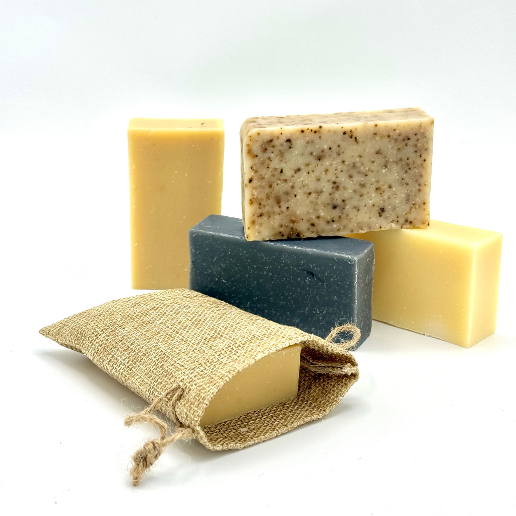 Ensemble 4 Savons au Miel de Lavande – Saponification à froid