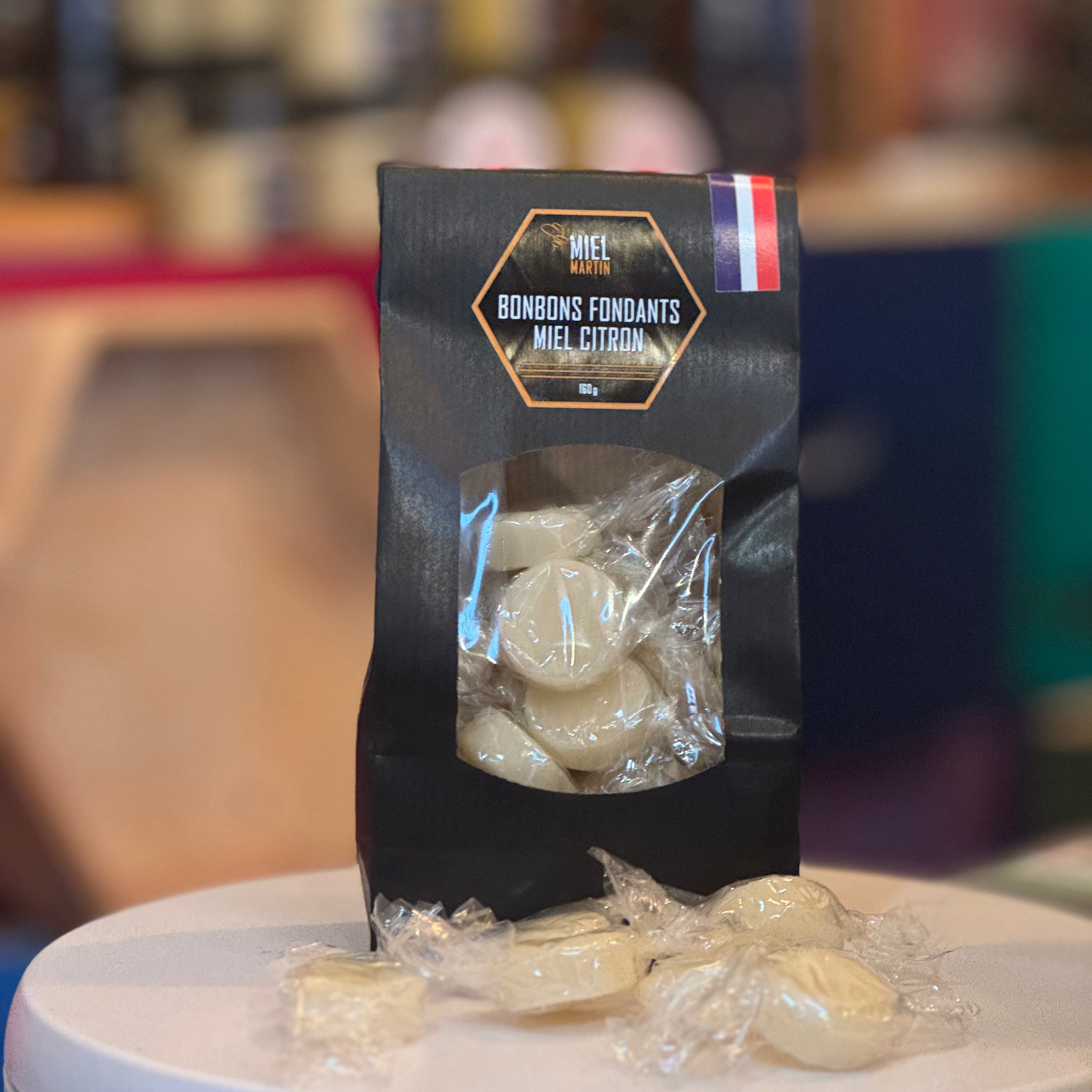 Bonbons fondants au miel et citron – 160g de gourmandise artisanale